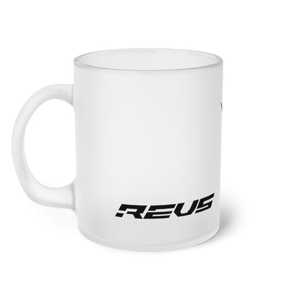 Revs Icons Frosted Glass Mug