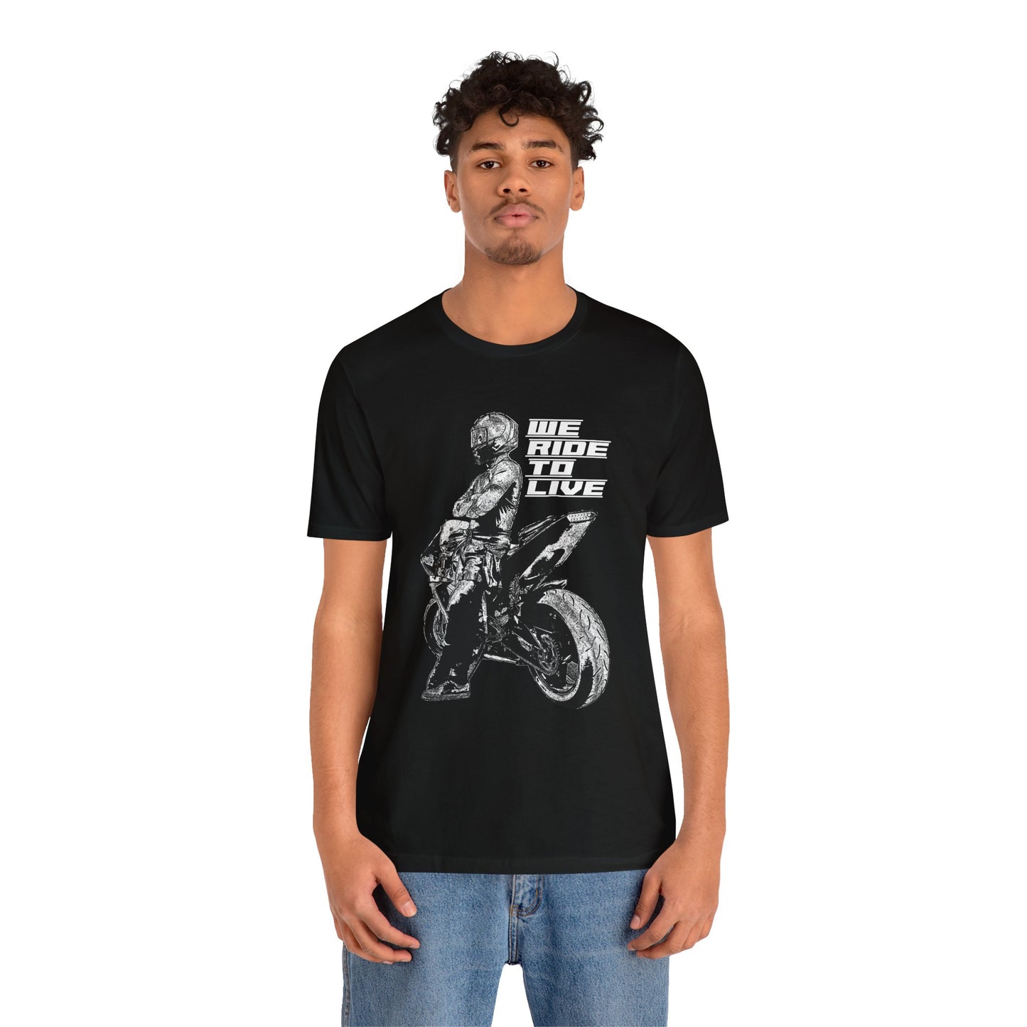 WeRideToLive Unisex Jersey Short Sleeve Tee