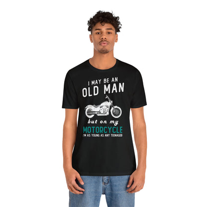 Old Man quote Unisex Jersey Short Sleeve Tee